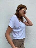 Shirt Lua kurz 17 weiß