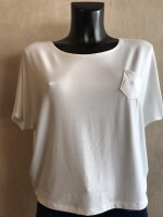 Shirt Lua kurz 17 weiß