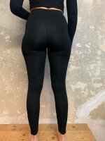 Leggings lang 02 schwarz