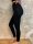 Leggings lang 02 schwarz