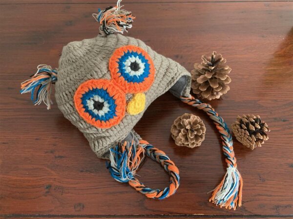 Mütze Erwachsene ni-ki OWL orange