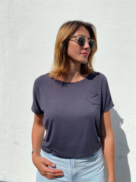 Shirt Lua kurz 10 grau