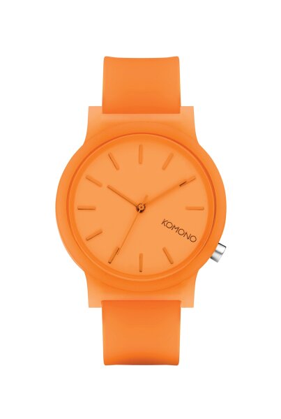 Armbanduhr Komono Mono Neon Orange Glow