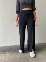 Hose Mono lang 02 schwarz