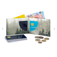 Portemonnaie Paprcuts RFID Secure Wallet Foggy Morning