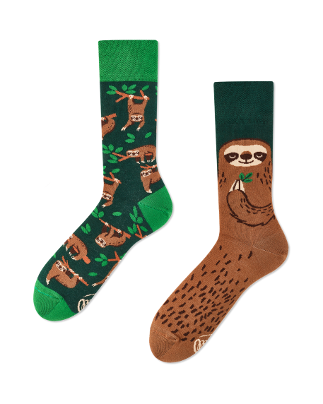 Socken Many Mornings Sloth Life