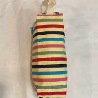 Kulturbeutel mittel creme Str. bunt