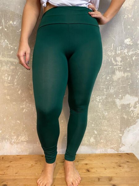 Leggings breit. Bund M/L 99 tanne