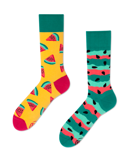 Socken Many Mornings Watermelon Splash