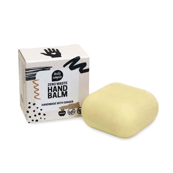 Feste Hand Balsam Hello Simple Ginger Zero Waste