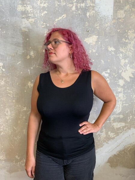 Top Yuna M/L 02 schwarz