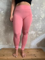 Leggings breit. Bund S/M 121 vint. rose
