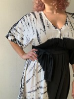 Kleid Lang Kinnaree ni-ki schwarz