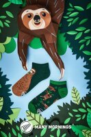 Socken Many Mornings Low Sloth Life