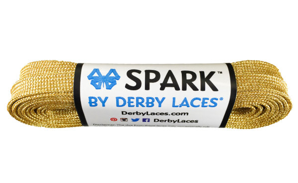 Schnürsenkel Derby Laces SPARK Gold 213cm