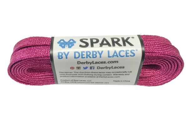 Schnürsenkel Derby Laces SPARK Pink 213cm