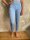Leggings breit. Bund S/M 142 chambray