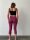 Leggings 3/4 breit. Bund S/M 05 petrol