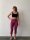 Leggings 3/4 breit. Bund S/M 10 grau