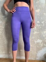 Leggings 3/4 breit. Bund S/M 89 iris