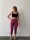Leggings 3/4 breit. Bund S/M 100 bordeaux