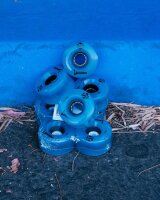 Luminous Rolle 62mm 85A Blue Glow