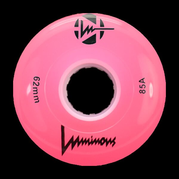 Luminous Rolle 62mm 85A Pink