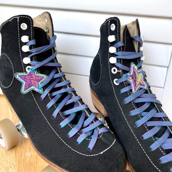 Stars silber rosegold violett