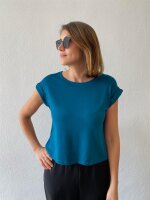 Shirt Kerstin Crop ni-ki 50 peacock