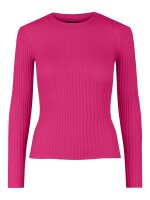 Pullover Pieces PCCrista LS O-Neck Knit Beetroot Purple