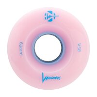 Luminous Rolle 62mm 85A Pink Light Blue