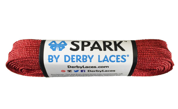 Schnürsenkel Derby Laces SPARK Red 183cm