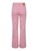 Jeans Pieces PCPeggy HW Wide Pant Colour Begonia Pink