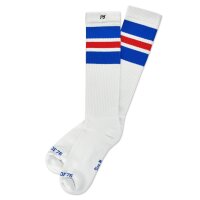 Socken Spirit of 76 Royal Red on White Hi