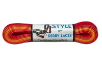 Schnürsenkel Derby Laces STYLE Ombre Red Yellow 244cm