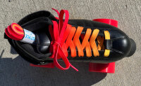 Schnürsenkel Derby Laces STYLE Ombre Red Yellow 244cm