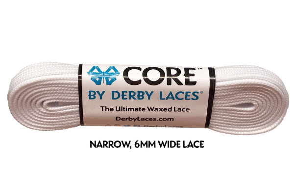 Schnürsenkel Derby Laces CORE White 244cm