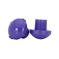 Dance Plugs Fomac Sure Grip 5/8" purple