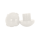Dance Plugs Fomac Sure Grip 5/8" white
