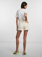 Shorts Pieces PCKesia Mom HW WGRA Whitecap Gray
