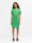 Kleid Object ObjEma Elise S/S Shirt Dress Fern Green/Flower