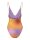 Badeanzug Pieces PCBaomi Swimsuit Paisley Purple Ombre