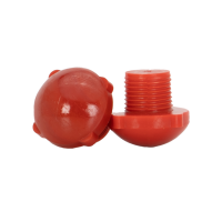 Dance Plugs Fomac Sure Grip 5/8" red / rot