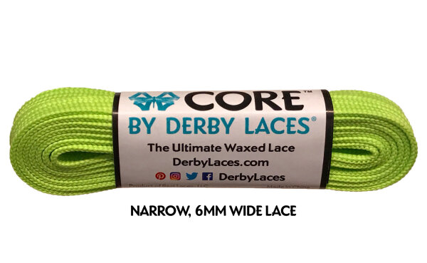 Schnürsenkel Derby Laces CORE Lime Green 244cm