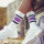 Socken Spirit of 76 Deep Purple Lo
