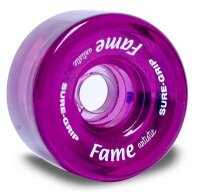 Rollen Fame Sure Grip Clear Pink 57mm 95A