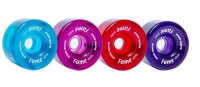 Rollen Fame Sure Grip Clear Pink 57mm 95A