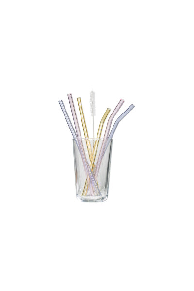 Strohhalme aus Glas TQ glass drinking straws MX858