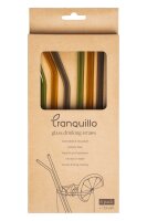 Strohhalme aus Glas TQ glass drinking straws MX859