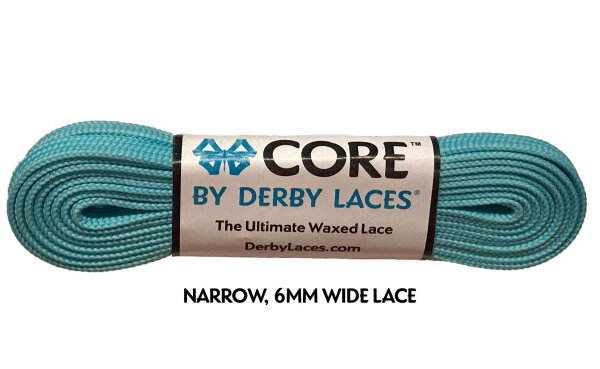 Schnürsenkel Derby Laces CORE Aqua Spray Teal 244cm
